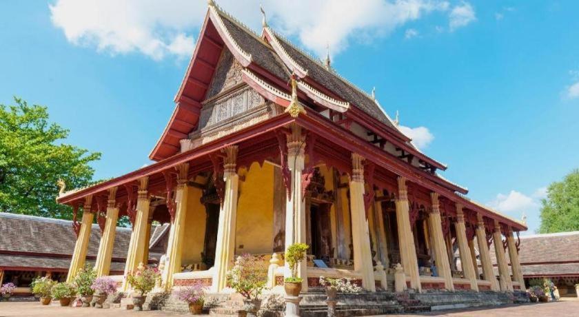 New Rose Boutique Hotel Vientiane Exterior photo